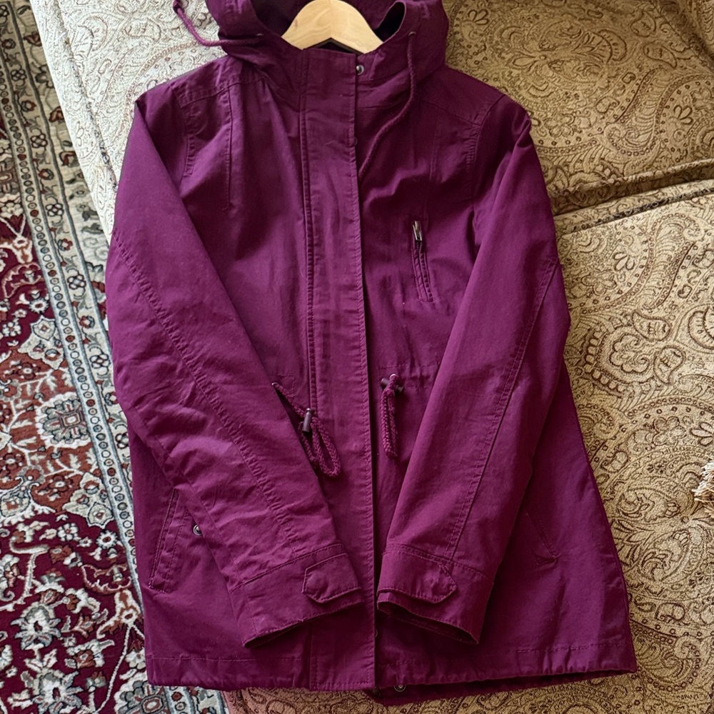 Forever 21 Deep Purple Utility Jacket